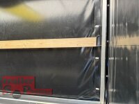 Brenderup 2300 STB 2500 - 302 x 153 x 40 Vorder und Rückwand klappbar - Tandem gebremst 2500 KG mit Hochplane EDITION Black Bill