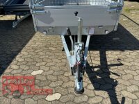 EDUARD 2615 -GE- Hochlader, Bordwände 30cm -1500kg- Lfh: 56cm -195/55R10 mit EDUARD 2615 - Laubgitter pendelbar - 70cm hoch