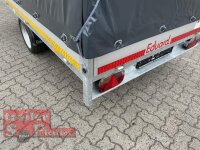 EDUARD 3118 -GE- Hochlader, Bordwände 30cm -1500kg- Lfh: 63cm -195/50R13 mit Hochplane SP-Line