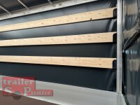 EDUARD 4018 -GD- Hochlader, Bordwände 30cm -2700kg- Lfh: 63cm -195/50R13 mit Hochplane SP-Line vorne mit extra RUND + Heckrollo
