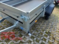 Brenderup CC- 2270 XLSUB 750 - 270 x 129 x 40 Vorder und Rückwand klappbar - ungebremst 750 KG
