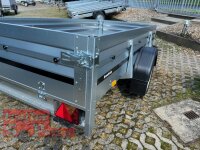 Brenderup CC- 2270 XLSUB 750 - 270 x 129 x 40 Vorder und Rückwand klappbar - ungebremst 750 KG