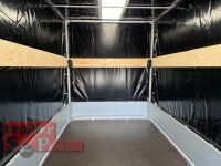 HUMBAUR Startrailer H 752513 ALU 750 kg ungebremst 251 x 131 mit Hochplane EDITION Black Bill