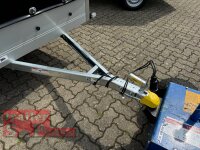 HUMBAUR Startrailer H 752513 ALU 750 kg ungebremst 251 x 131 mit Hochplane EDITION Black Bill