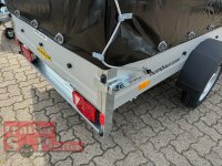 HUMBAUR Startrailer H 752513 ALU 750 kg ungebremst 251 x 131 mit Hochplane EDITION Black Bill