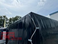 HUMBAUR Startrailer H 752513 ALU 750 kg ungebremst 251 x 131 mit Hochplane EDITION Black Bill