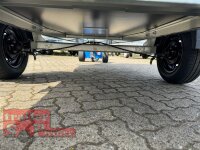 HUMBAUR Startrailer H 132513 ALU 1300 kg gebremst 251 x 131 mit Hochplane EDITION Black Bill
