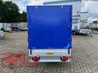HUMBAUR HA 752513  KV ALU 750 kg ungebremst 251 x 131 mit Hochplane SP-Line
