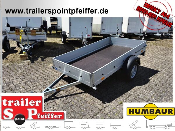 HUMBAUR Startrailer H 752513 ALU 750 kg ungebremst 251 x 131