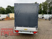 HUMBAUR HA 203015  KV ALU 2000 kg gebremst 303 x 150 mit Hochplane SP-Line