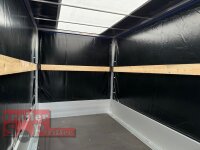 EDUARD 3015 -UE- Hochlader, Bordwände 30cm -0750kg- Lfh: 63cm -195/50R13 mit Stützrad (48) mit Hochplane EDITION Black Bill