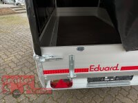 EDUARD 3015 -UE- Hochlader, Bordwände 30cm -0750kg- Lfh: 63cm -195/50R13 mit Stützrad (48) mit Hochplane EDITION Black Bill
