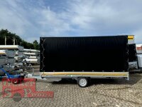 EDUARD 4020 -GE- Hochlader, Bordwände 30cm -1500kg- Lfh: 63cm -195/50R13 mit Hochplane SP-Line