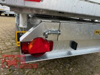 HUMBAUR HTK 3500.31 I 314 x 175 I 3500 KG I Dreiseitenkipper mit E-Pumpe - Rampenschacht