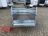 HUMBAUR Steely 750 kg ungebremst 205 x 109 mit Bordwand-Aufsatz kpl. 300 mm ( beigelegt )