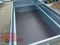 HUMBAUR Steely 750 kg ungebremst 205 x 109 mit Bordwand-Aufsatz kpl. 300 mm ( beigelegt )