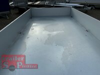 HUMBAUR HTK 3000.31 I 314 x 175 I 3000 KG I Dreiseitenkipper mit E-Pumpe - Rampenschacht