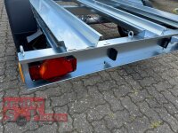 HUMBAUR Motorradanhänger HM 102113 mit 3 Standschienen - 1.000 KG
