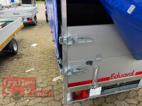 EDUARD 2514 -GE- Heckkipper, Bordwände 30cm -1500kg- H-Pumpe - Lfh: 63cm -195/50R13 mit 2514 - AufsatzBordwände - 30cm hoch und Hochplane SP-Line