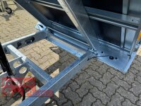 EDUARD 2514 -GE- Heckkipper, Bordwände 30cm -1500kg- FLEXePUMPE - Lfh: 63cm -195/50R13 mit SI-GI Laubgitter - Flachplane - 100 KM/H