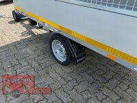 EDUARD 2514 -GE- Heckkipper, Bordwände 30cm -1500kg- FLEXePUMPE - Lfh: 63cm -195/50R13 mit SI-GI Laubgitter - Flachplane - 100 KM/H