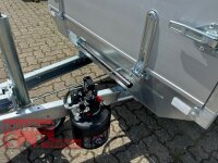 EDUARD 2514 -GE- Heckkipper, Bordwände 30cm -1500kg- FLEXePUMPE - Lfh: 63cm -195/50R13 mit SI-GI Laubgitter - Flachplane - 100 KM/H