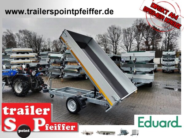 EDUARD 2514 -GE- Heckkipper, Bordwände 30cm -1350kg- H-Pumpe - Lfh: 63cm -195/50R13