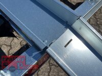 HUMBAUR Motorradanhänger HM 752113 mit 3 Standschienen - 750 KG