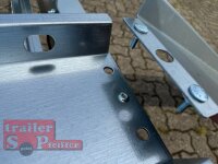 martz GP3 Premium für bis zu 3 Motorräder - kippbarer Motorrad - Anhänger - 750 kg - 3 Standschienen - 100 KM/H