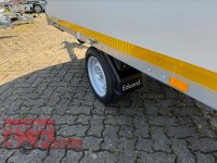EDUARD 2514 -100 KM/H -GE- Hochlader, Bordwände 30cm -1350kg- Lfh: 63cm -195/50R13 mit Hochplane SP-Line - Stützrad ( 48 )
