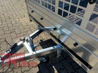 martz Basic 264 KIPP - 750 kg Anhänger kippbar - klappbare Deichsel - 264 x 126  mit Laubgitteraufsatz - montiert