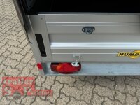 HUMBAUR HA 132513  KV OFFROAD ALU 1300 kg gebremst 251 x 131 - Reling mit Hochplane SP-Line
