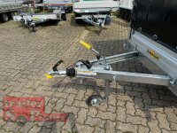 HUMBAUR HA 132513  KV OFFROAD ALU 1300 kg gebremst 251 x 131 - Reling mit Hochplane SP-Line