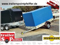 ABVERKAUF / HUMBAUR Startrailer H 752513 ALU 750 kg...