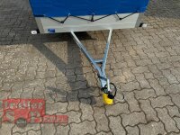 ABVERKAUF / HUMBAUR Startrailer H 752513 ALU 750 kg ungebremst 251 x 131 mit Hochplane TX-Line