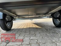 ABVERKAUF / HUMBAUR Startrailer H 752513 ALU 750 kg ungebremst 251 x 131 mit Hochplane TX-Line