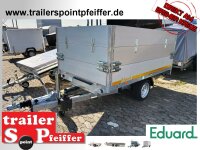 EDUARD 2615 -GE- Heckkipper, Bordwände 30cm -1800kg- H-Pumpe - Lfh: 63cm -195/50R13 mit 2615 - AufsatzBordwände pendelbar - 60cm hoch