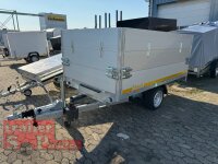 EDUARD 2615 -GE- Heckkipper, Bordwände 30cm -1800kg- H-Pumpe - Lfh: 63cm -195/50R13 mit 2615 - AufsatzBordwände pendelbar - 60cm hoch