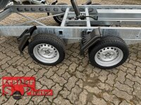 EDUARD 3518 -GD- 3 Seitenkipper, Auffahrschienen, Bordwände 30cm -3500kg- E & H-Pumpe - Lfh: 63cm -195/50R13