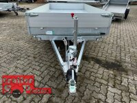 EDUARD 3518 -GD- 3 Seitenkipper, Auffahrschienen, Bordwände 30cm -3500kg- E & H-Pumpe - Lfh: 63cm -195/50R13
