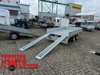 EDUARD 3518 -GD- 3 Seitenkipper, Auffahrschienen, Bordwände 30cm -3500kg- E & H-Pumpe - Lfh: 66cm -195/50R13