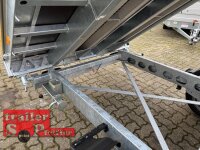 EDUARD 3518 -GD- 3 Seitenkipper, Auffahrschienen, Bordwände 30cm -3500kg- E & H-Pumpe - Lfh: 66cm -195/50R13