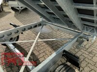 EDUARD 4020 -GT- 3 Seitenkipper, Bordwände 40cm -3500kg- E & H-Pumpe - Lfh: 66cm -195/50R13 mit 4020 - AufsatzBordwände pendelbar - 60cm hoch