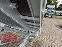 EDUARD 3518 -GD- 3 Seitenkipper, Bordwände 30cm -3000kg- E & H-Pumpe - Lfh: 66cm -195/50R13 mit 3518- AufsatzBordwände pendelbar - 60cm hoch