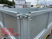 EDUARD 3318 -GD- 3 Seitenkipper, Bordwände 30cm -3500kg- E & H-Pumpe - Lfh: 63cm -195/50R13 mit Stahl - Kastenaufsatz