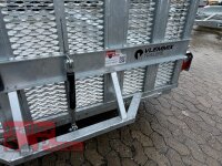Vlemmix TX 354018 - L Maschinentransporter  ALU Boden - Baggeranhänger 400 x 180 - 3500 kg