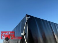 EDUARD 3015 -GD- Hochlader, Bordwände 30cm -2000kg- Lfh: 56cm -195/55R10 mit Hochplane EDITION Black Bill