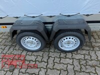 martz Basic 264/2 - 750 kg Tandem Anhänger 264 x 126 mit ECO Hochplane 140 cm Innenhöhe - SB