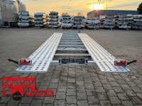 Balhanger OPTILIFT 3550 - 500 x 216 - 3500 kg kippbarer Autotransporter mit ALU Standschienen