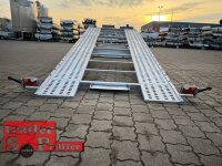 Balhanger OPTILIFT 3550 - 500 x 216 - 3500 kg kippbarer Autotransporter mit ALU Standschienen